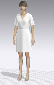 服装设计连衣裙3DCLO软件培训教学